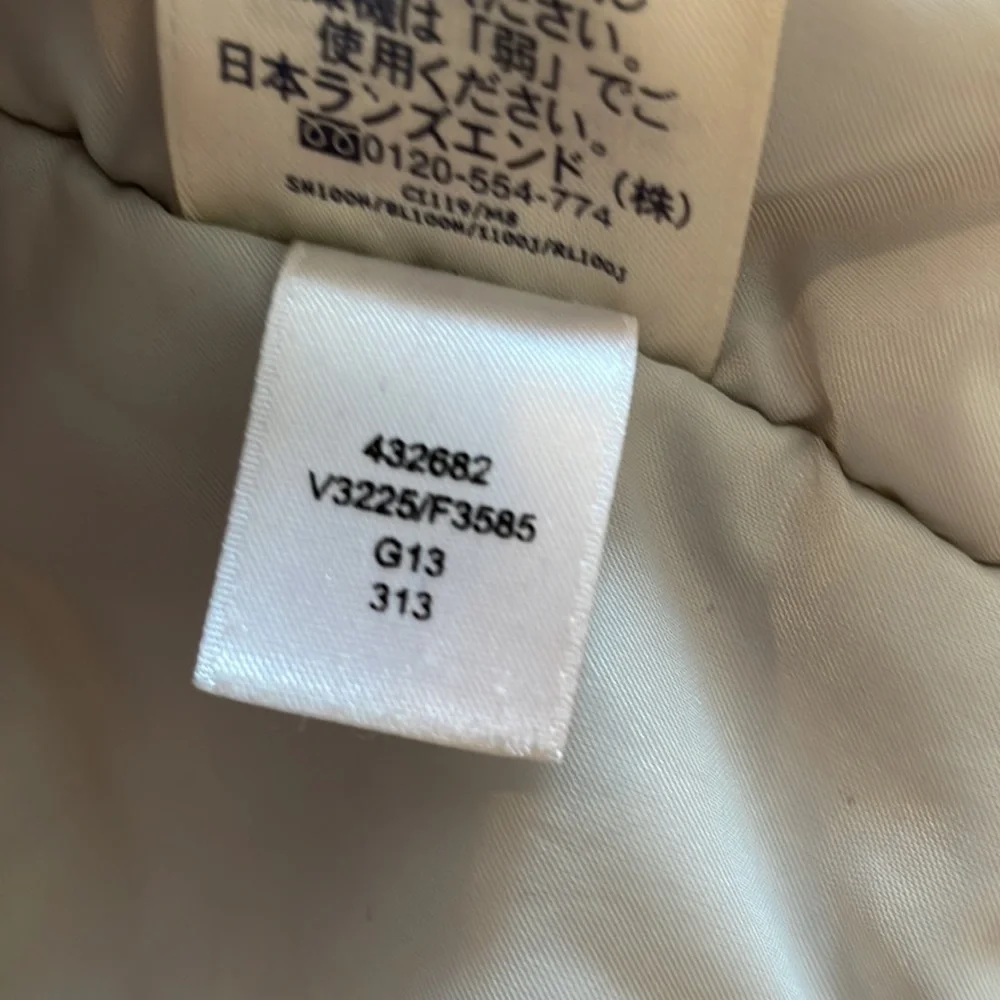 Lands End girls pink coat zipper. Parka. Large 14 - Picture 14 of 15